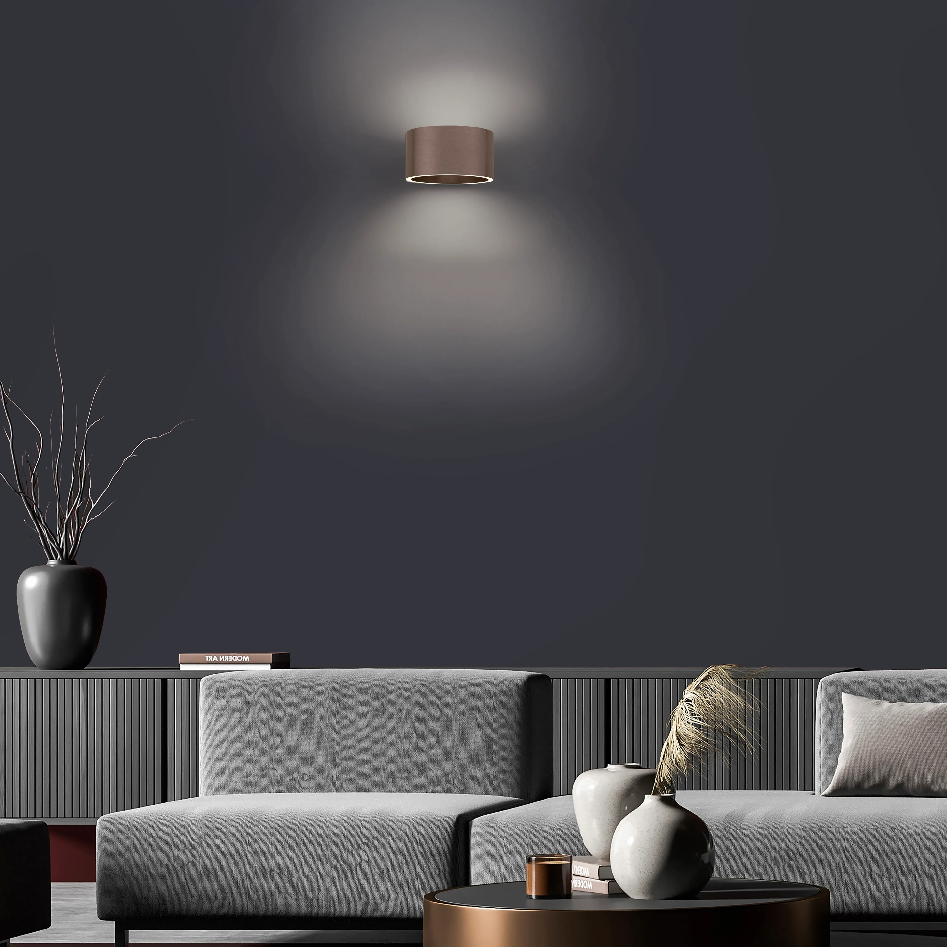 LED-Akkuwandleuchte Pure Clipse