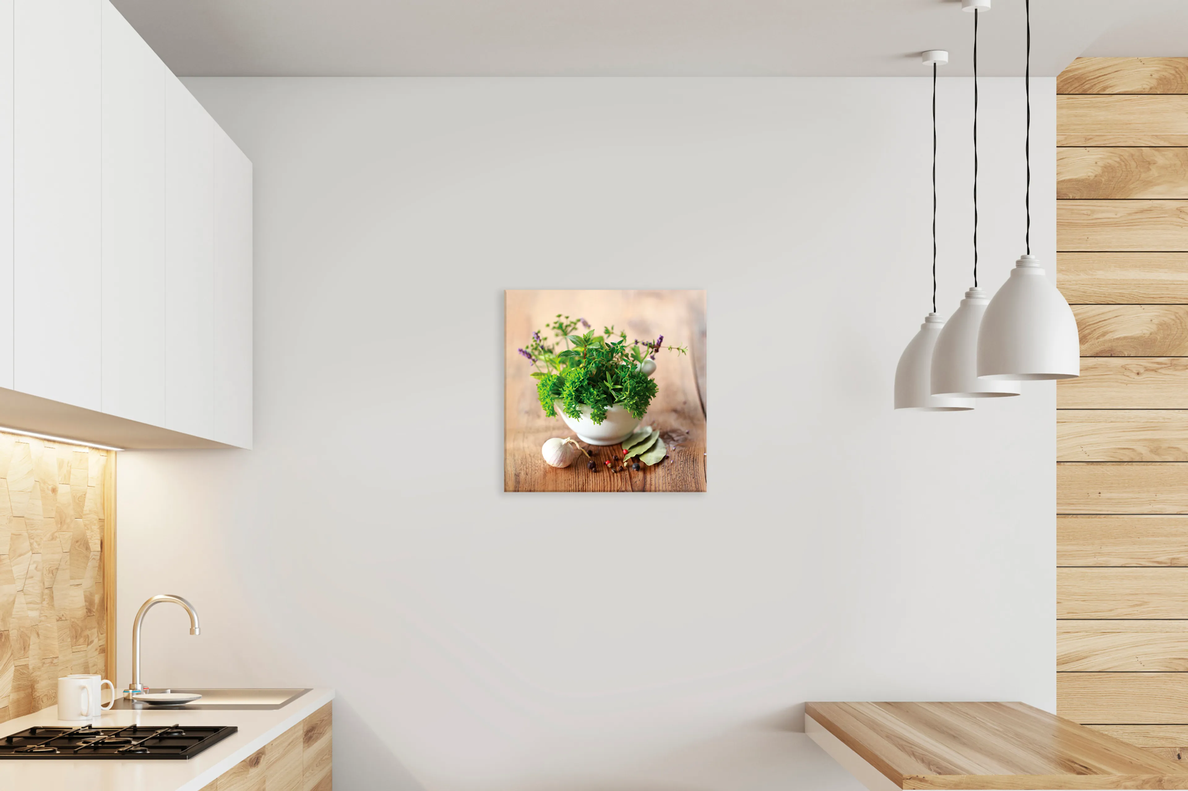 Wandbild 30 x 30 cm Herbs II
