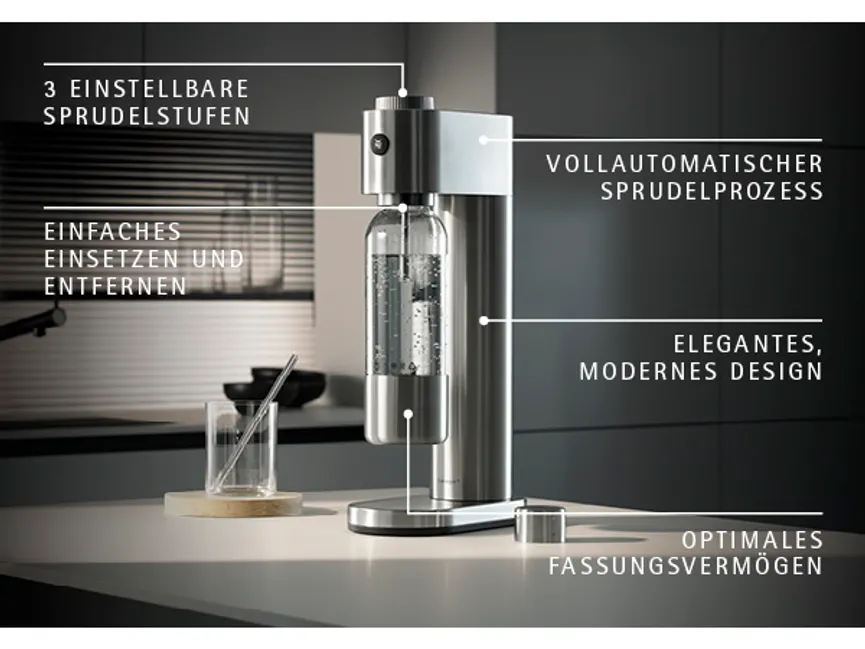 Wassersprudler "Element One" detail