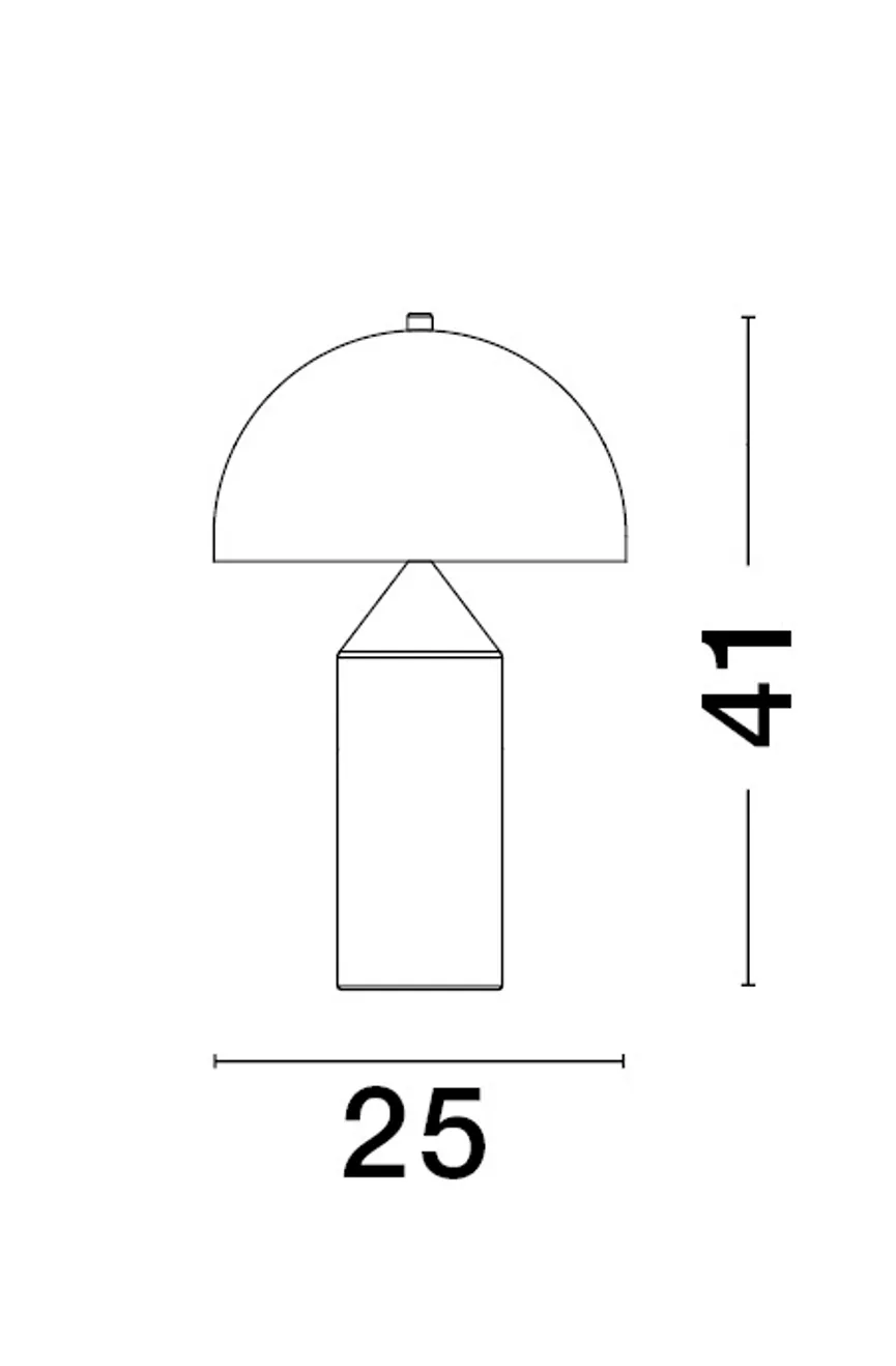 Tischleuchte "Bolt" detail