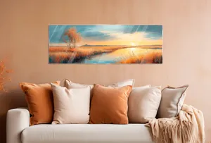 Glasbild 33 x 98 cm