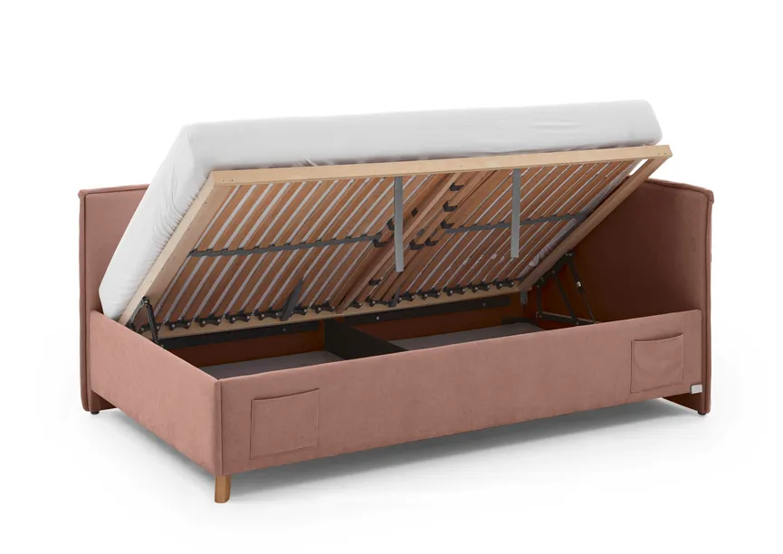 Polsterbett 90x200 cm detail