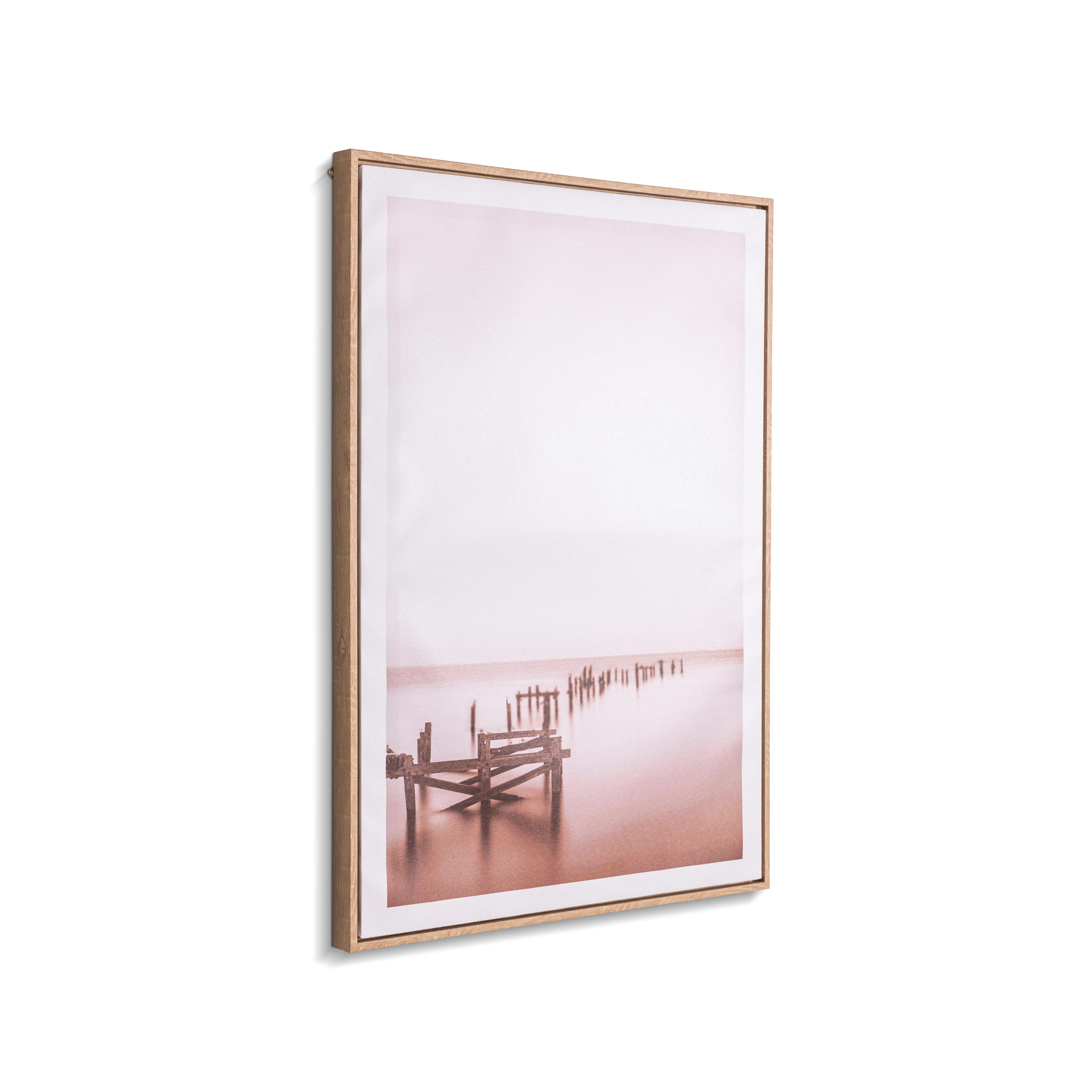 Wandbild 50 x 70 cm Stehlen im Wasser