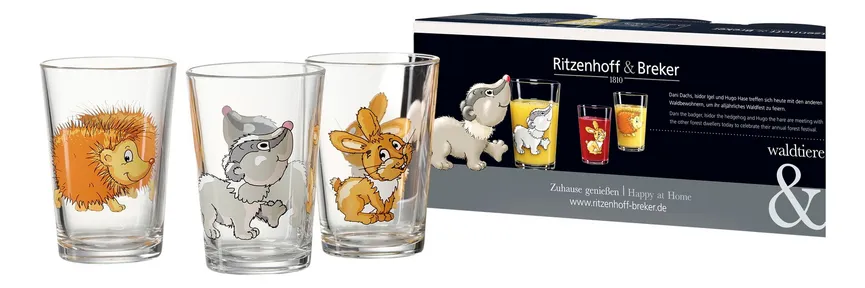 Trinkbecher "Waldtiere" hauptaufnahme