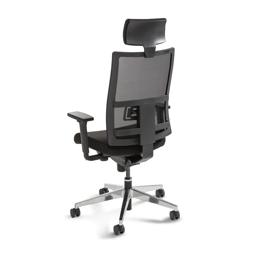 Drehstuhl inkl. Kopfstütze detail