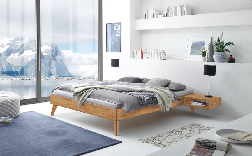 Bett 160x200 cm milieu