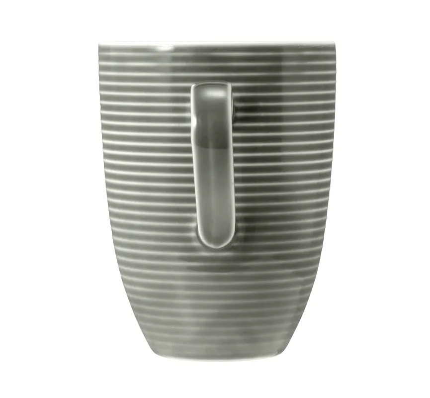 Becher "Beat" 350 ml perlgrau detail