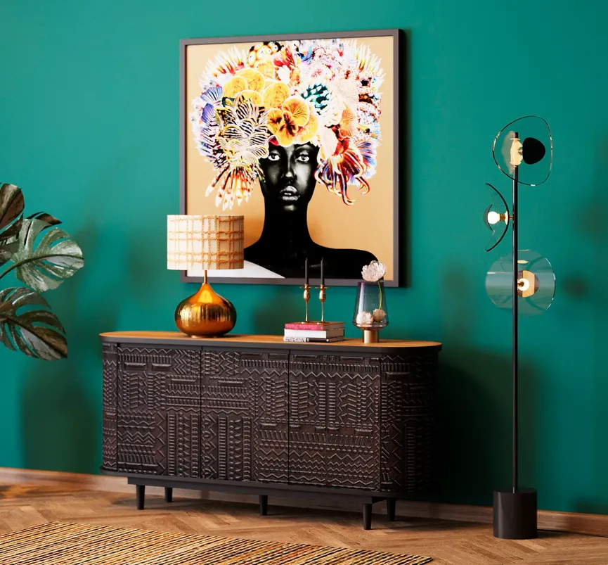Sideboard milieu