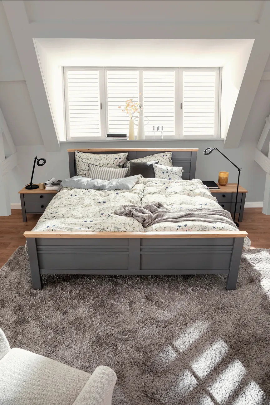 Satin-Bettw. Herbarium 135x200 milieu