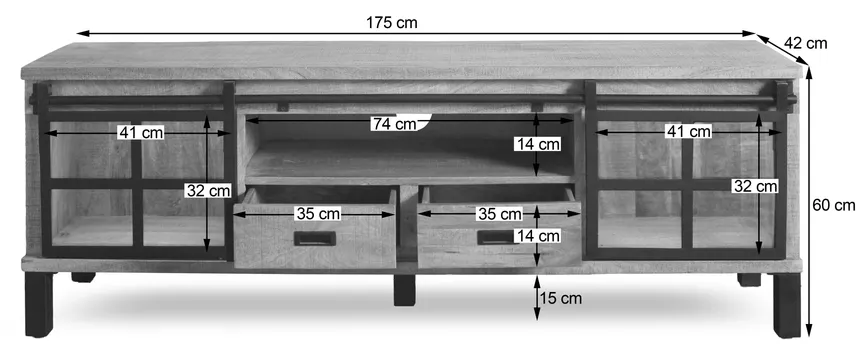 Lowboard detail