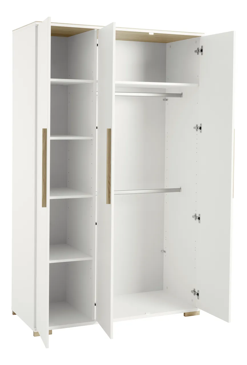 Kleiderschrank 3-trg. detail