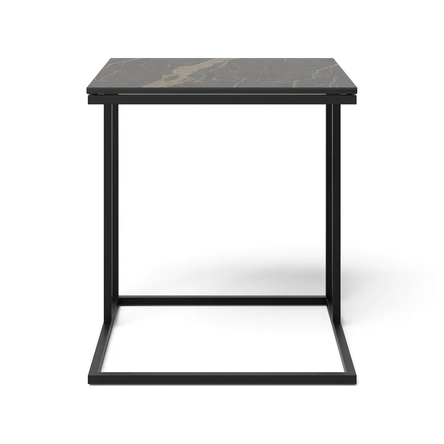 Beistelltisch Cube Marmor detail