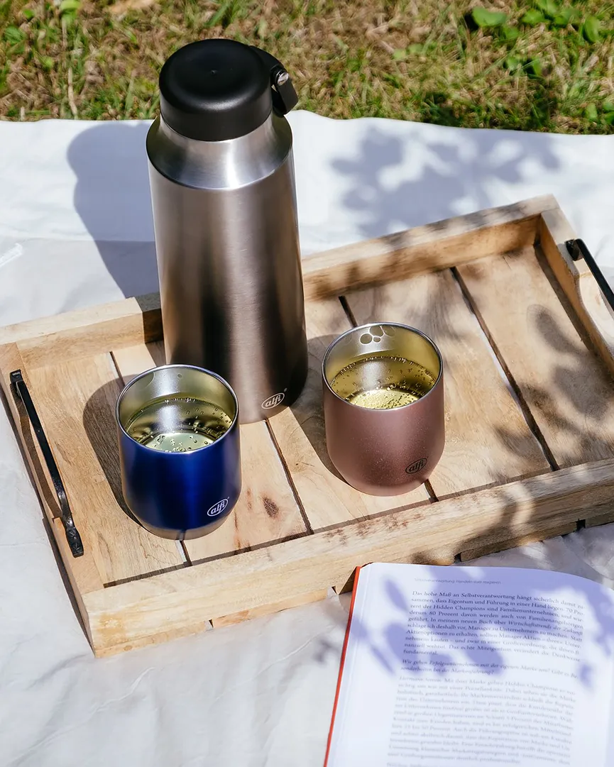Isolierflasche City Tea cool milieu