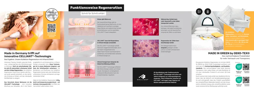 Ganzjahresbett Regeneration detail