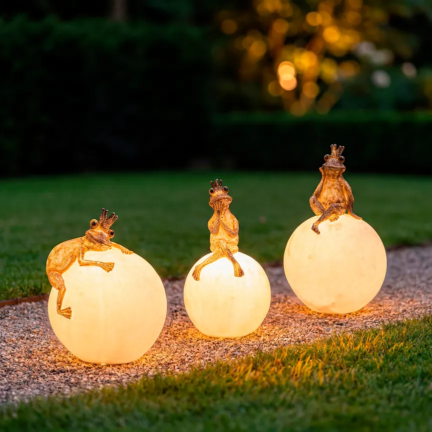 Bodenleuchte "Frosch" milieu