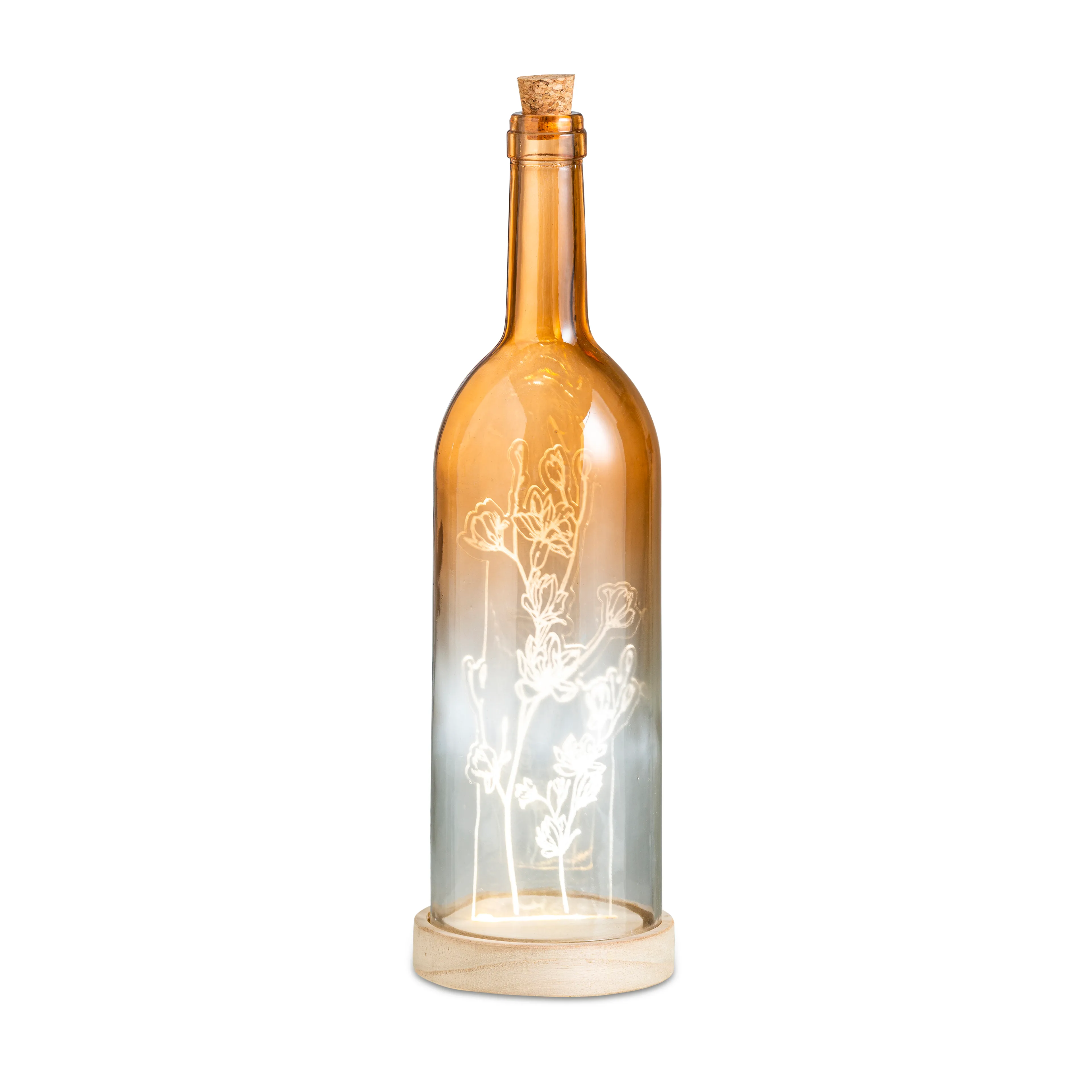 Deko-Leuchte LED Flasche