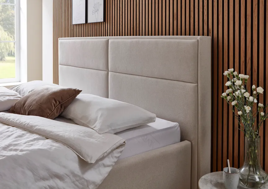 Polsterbett mit Lift-Funktion detail