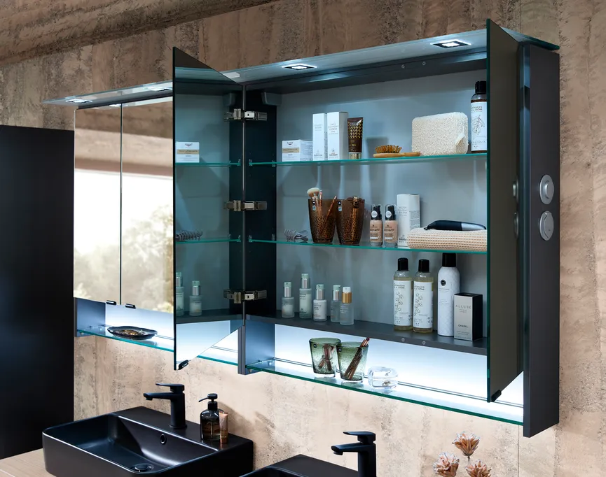 *Spiegelschrank detail