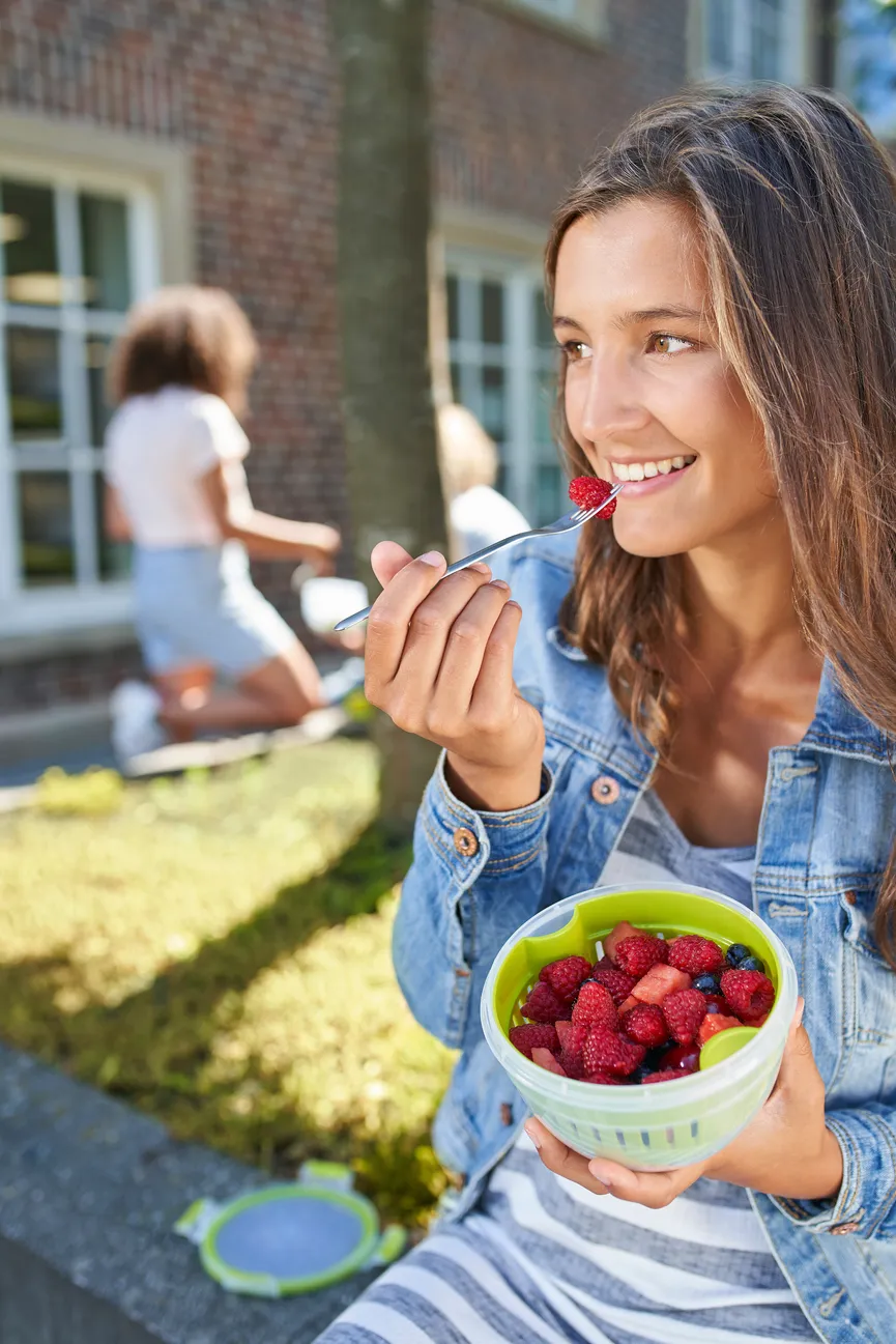 Obstbox Fruitbowl 1l grün milieu