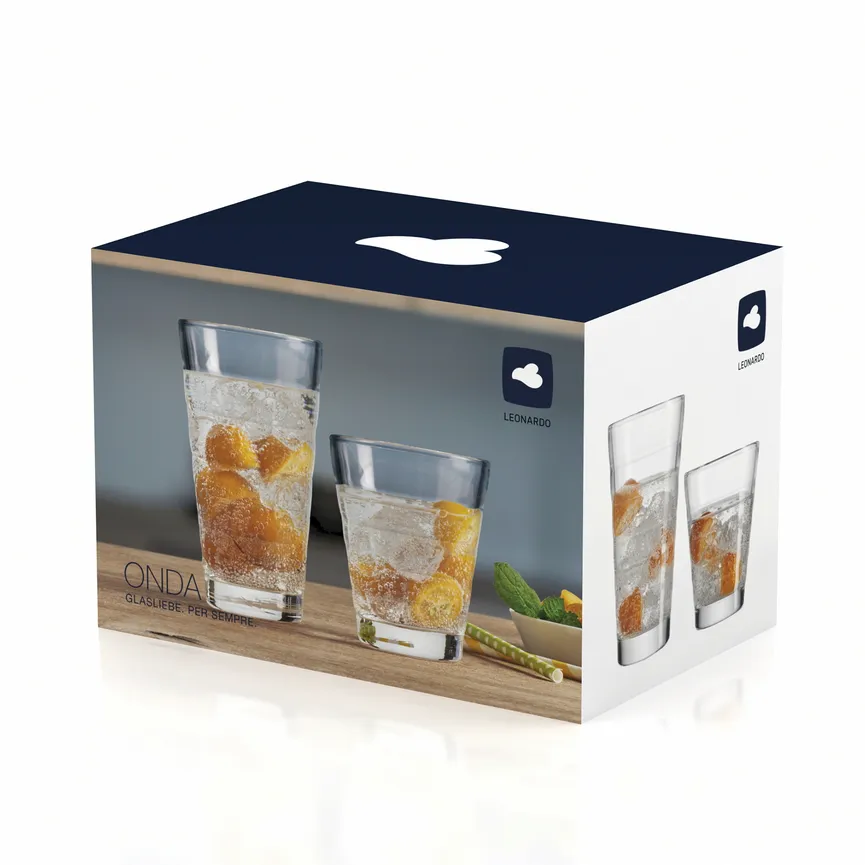 Becher-Set "Onda" 12-tlg. detail