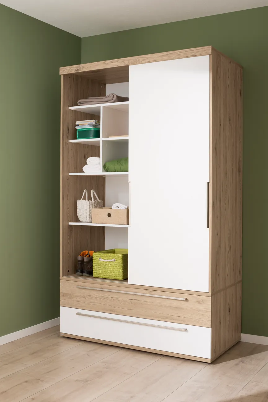 Schiebetürenschrank 2-trg. detail