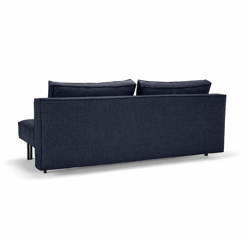 Klappsofa Metall schwarz detail