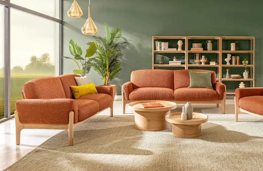Mika Sofa 2x70cm oF milieu