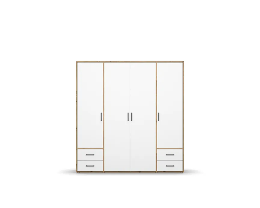 Drehtürenschrank 4-trg. material_farbe