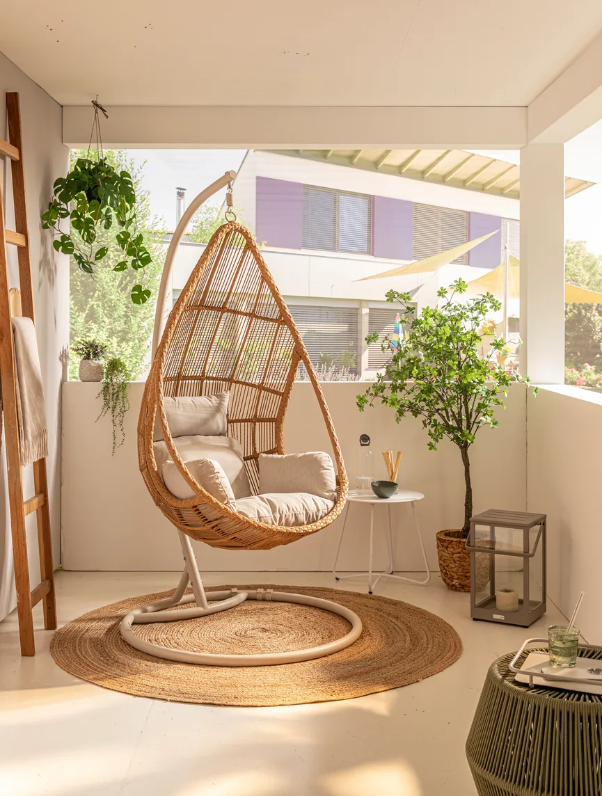 Hängesitz Creme milieu