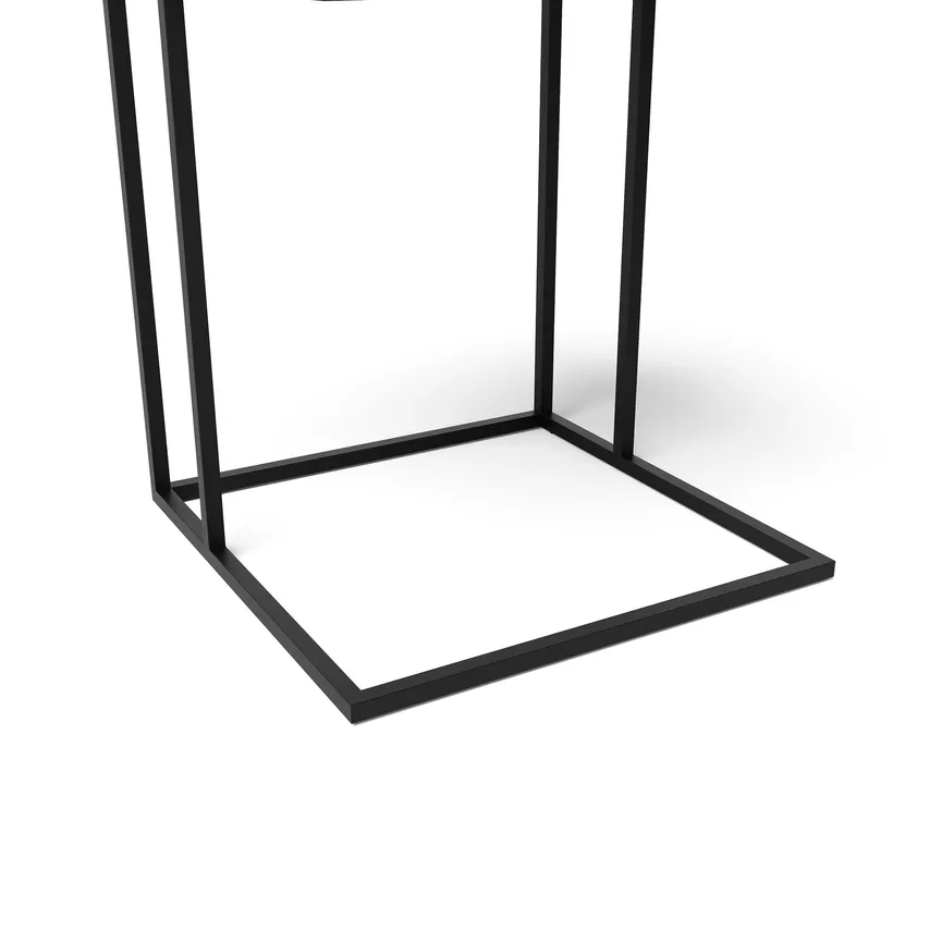 Beistelltisch Cube Marmor detail