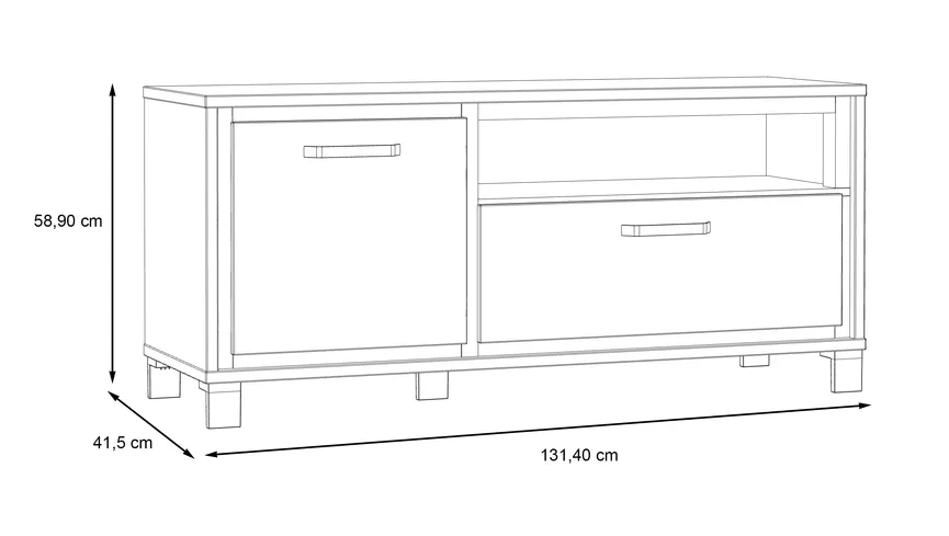 TV-Lowboard detail