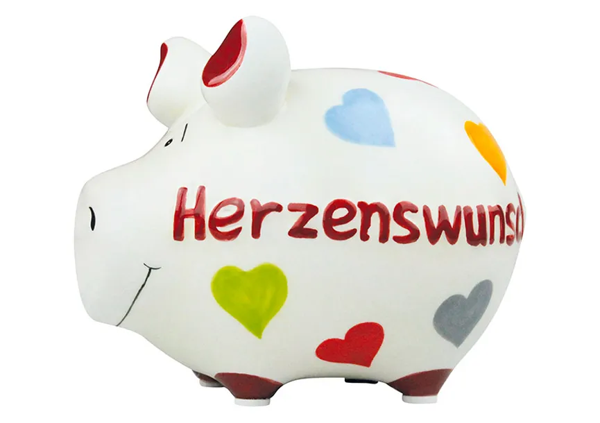 Sparschwein "Herzenswunsch" hauptaufnahme