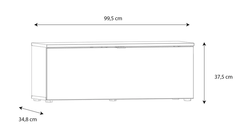 TV-Lowboard detail