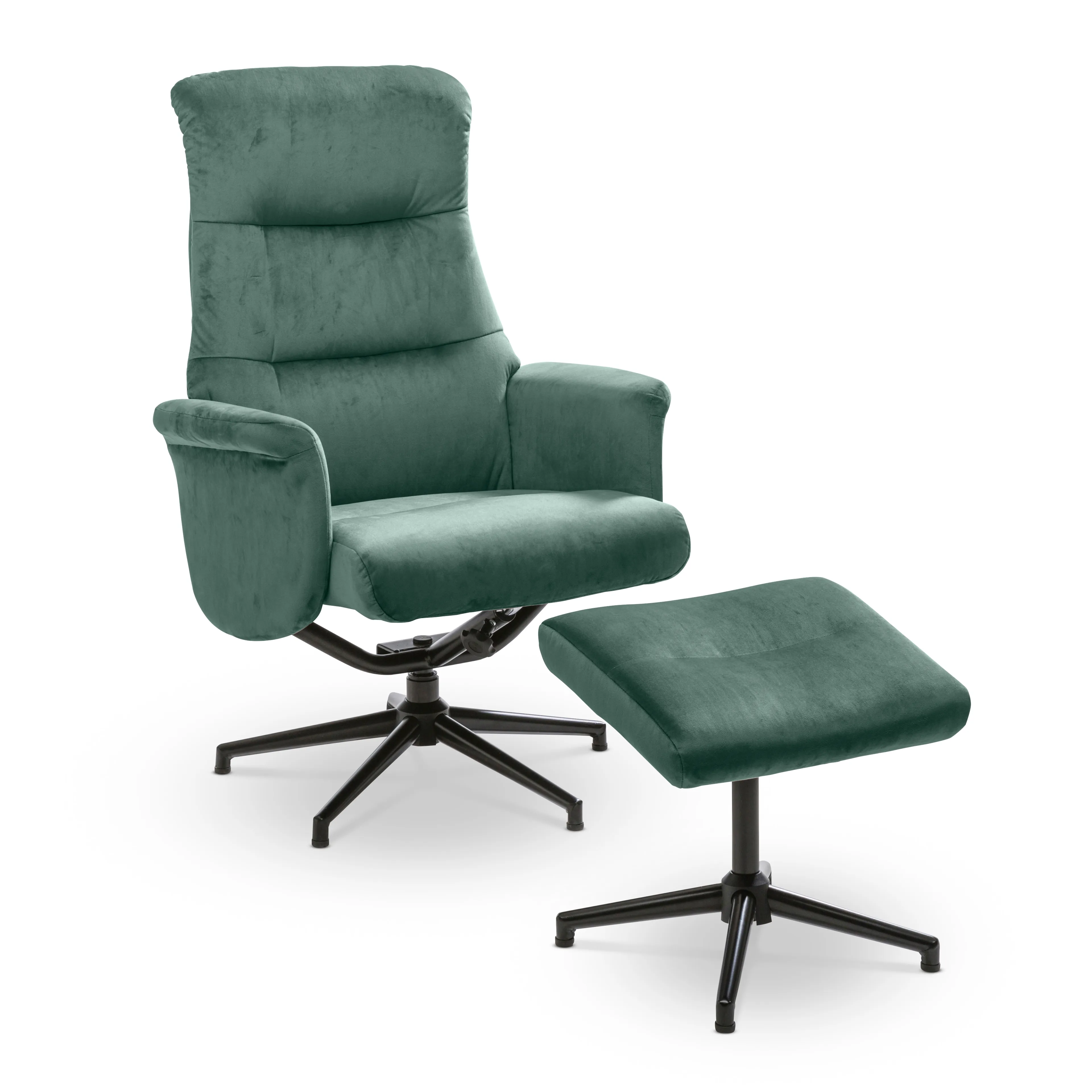 Sessel mit Hocker Roger