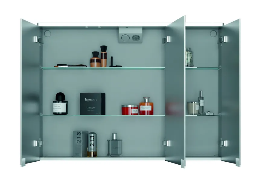 Spiegelschrank Dekor Alu III detail