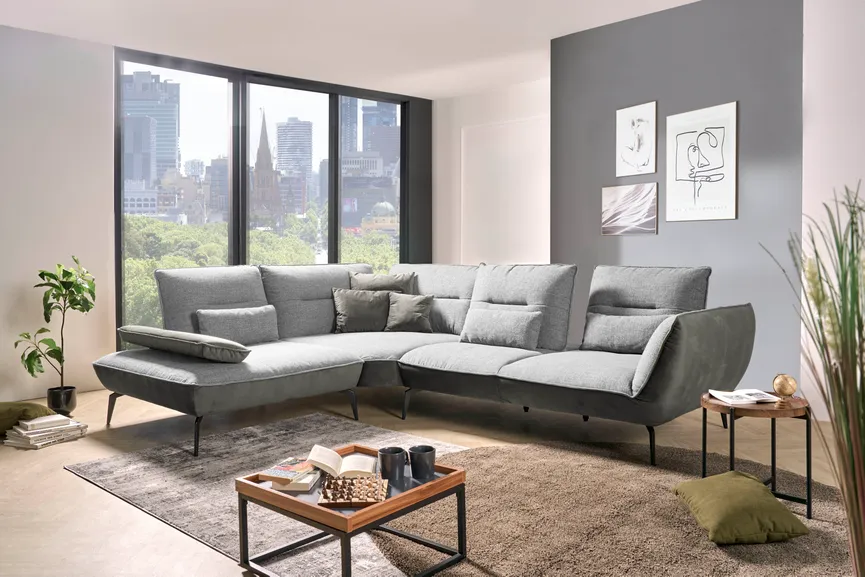 Ecksofa groß detail