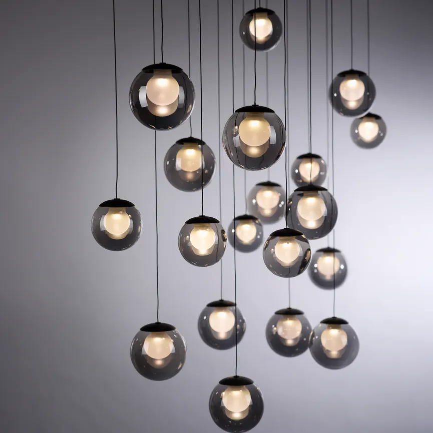 LED-Pendelleuchte "PURE Popup" detail