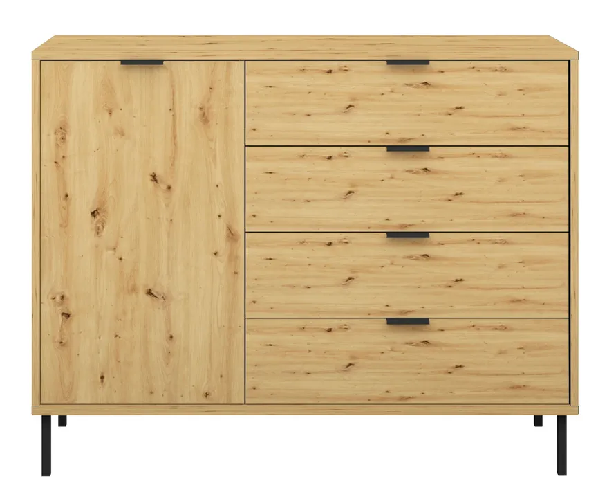 Kommode 4S/1T detail