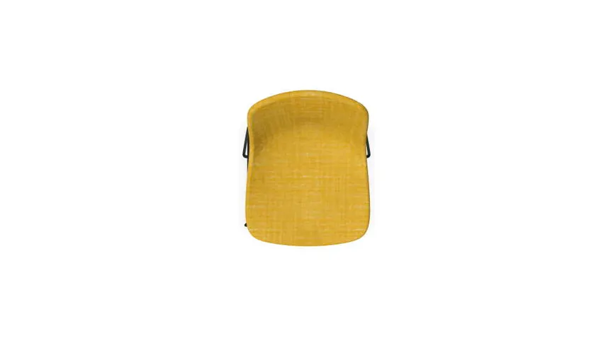 Stuhl Sled fully upholstered detail