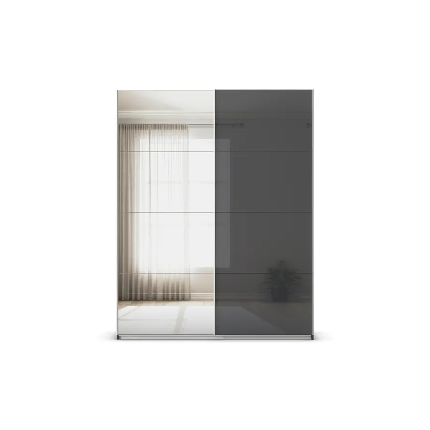 Schwebetürenschrank 2-trg. detail