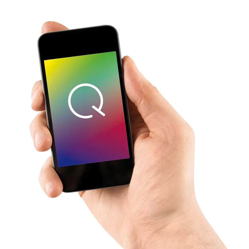 Wandleuchte "Q-Fisheye" detail