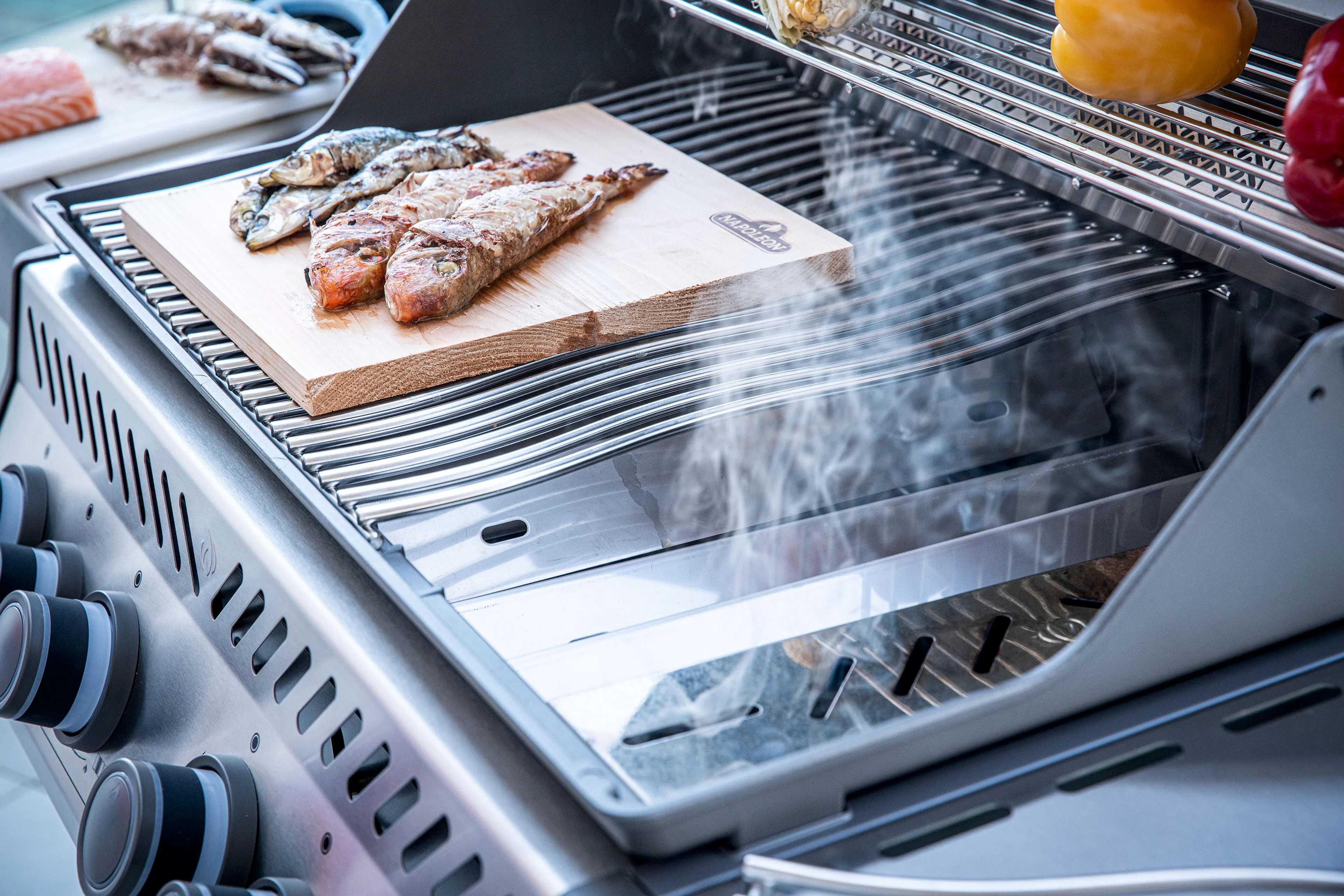Grillräucherbox Edelstahl Smoker 