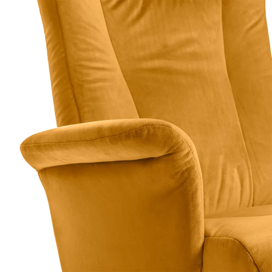 Relaxsessel + Hocker detail