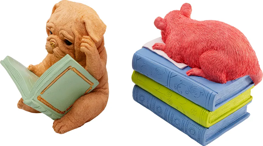 Buchstütze "Pet Party" 2er-Set detail