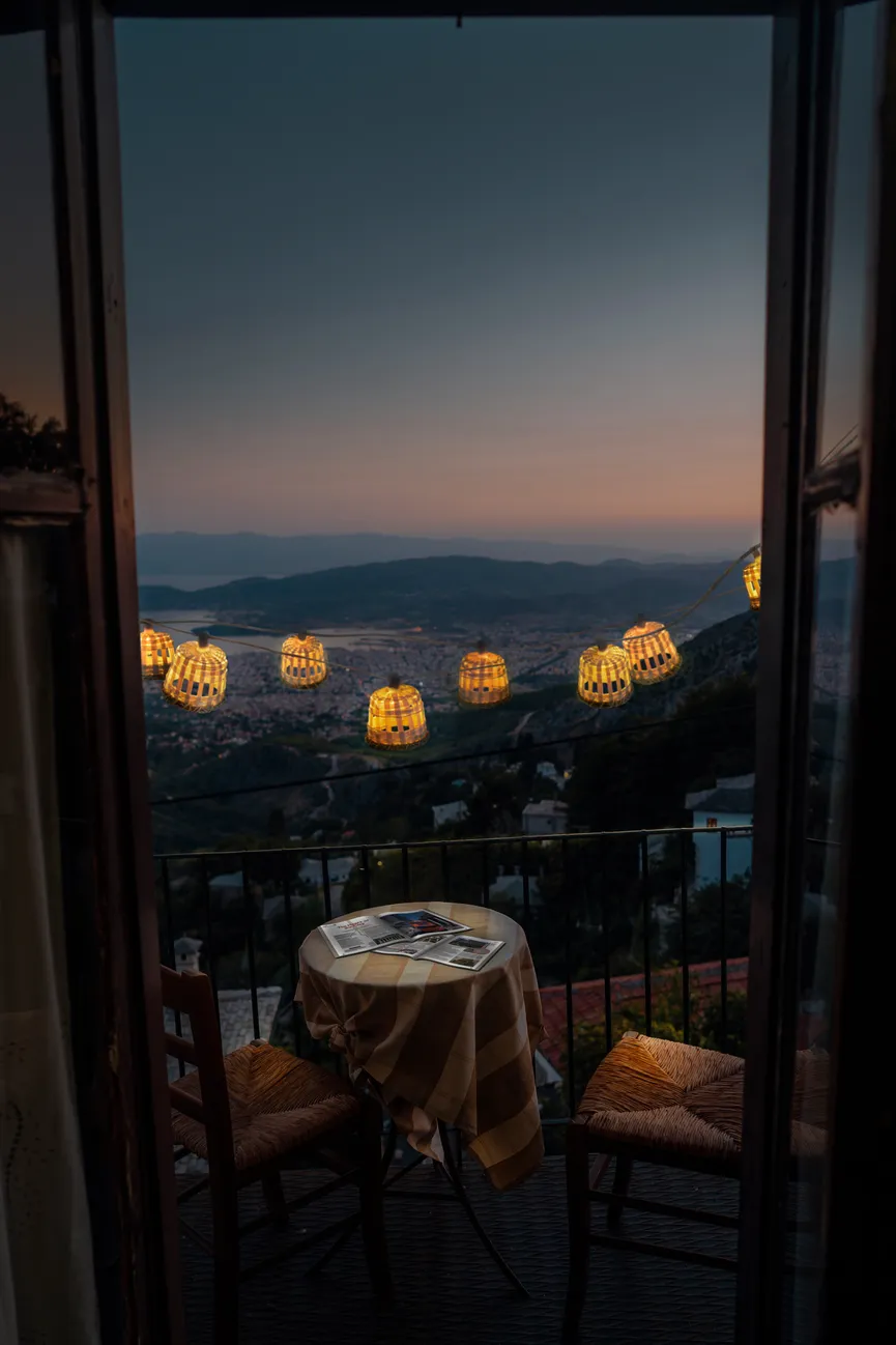 Außenlichterkette"Aurora Cab." milieu