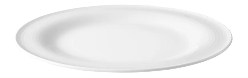 Frühstücksteller "Beat" weiß detail