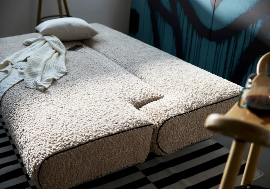 Klappsofa detail