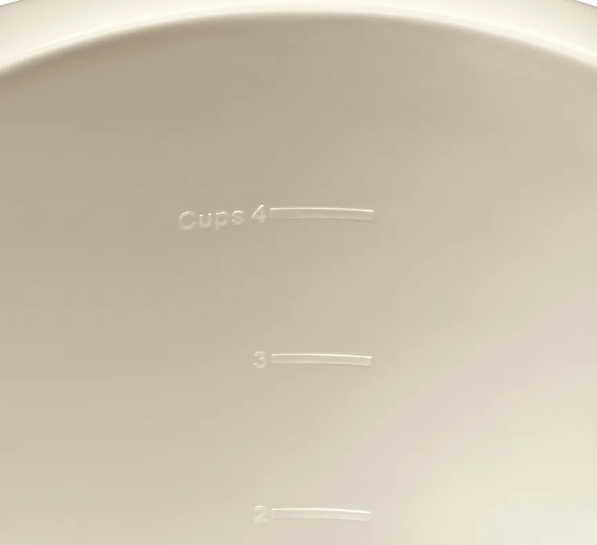 Rührbecher 1 L grau detail