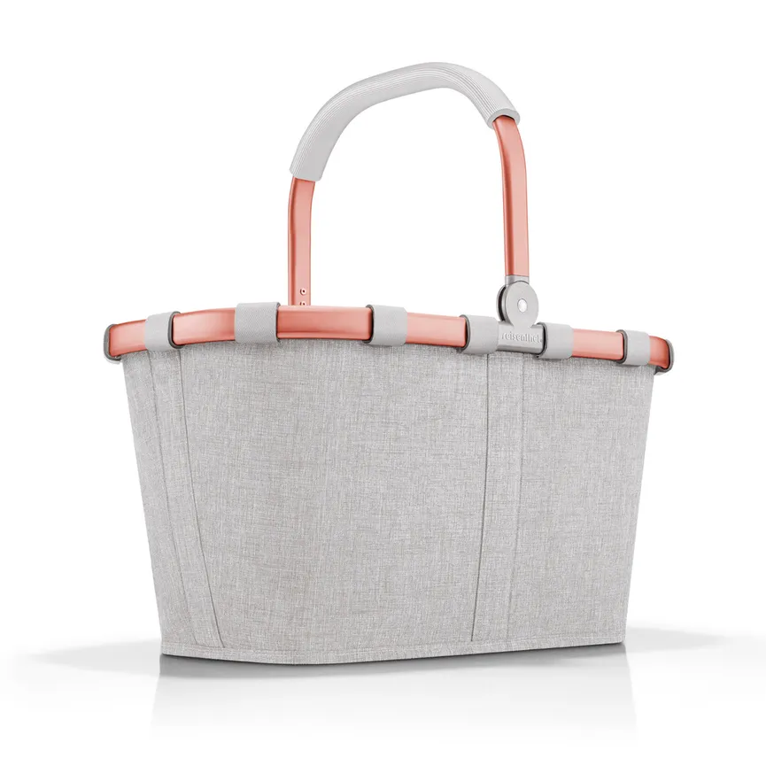 Carrybag "twist sky rose" detail