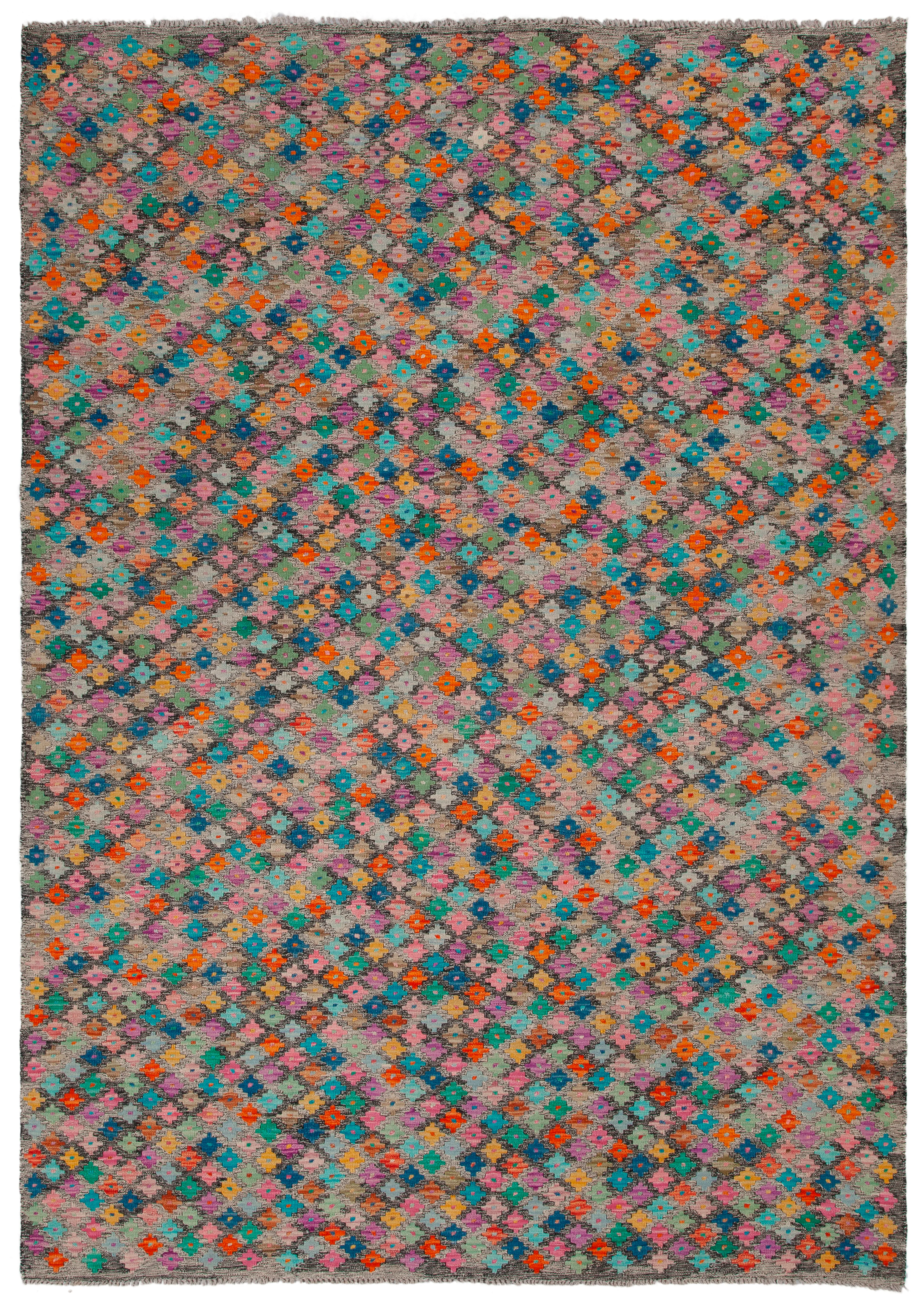 Kelim Teppich Kaudani 208 x 295 cm
